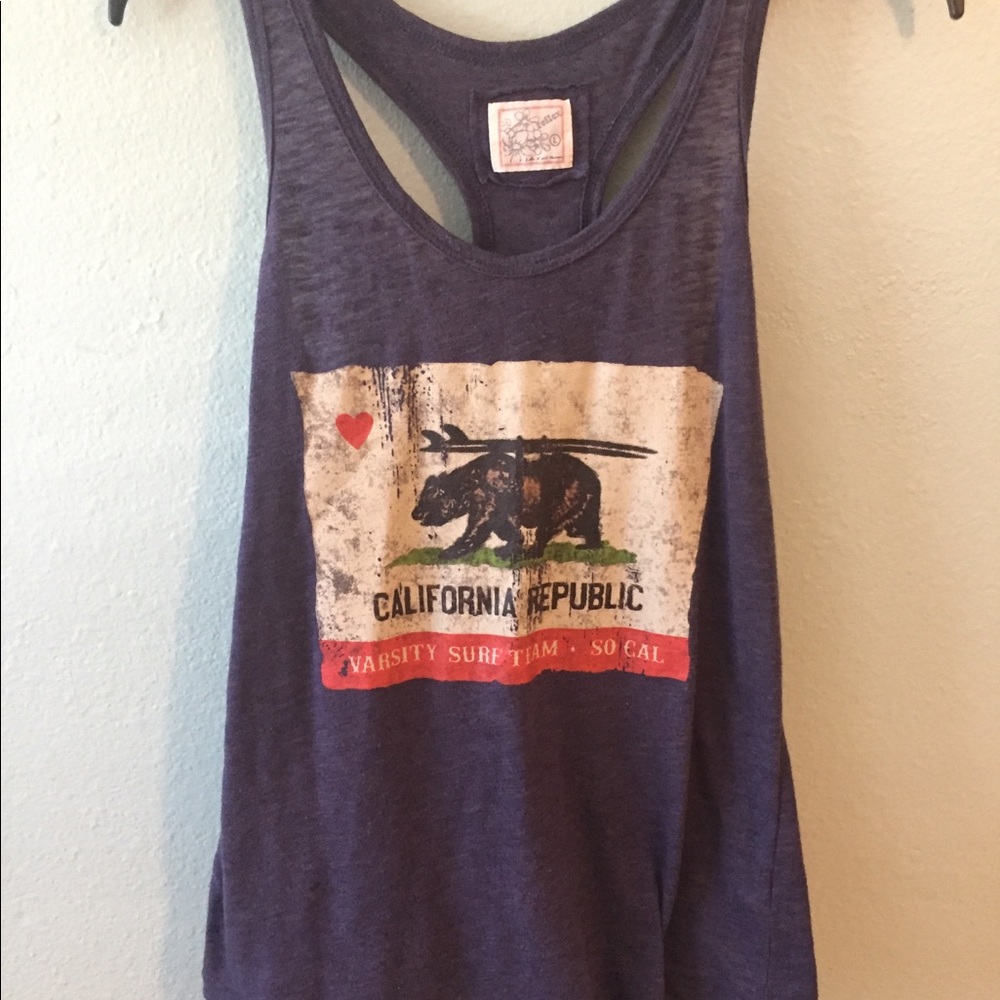 california republic tank top